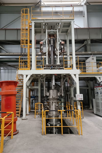 Vacuum/Inert gas Electroslag Remelting with 3 tons (3t VI-ESR)